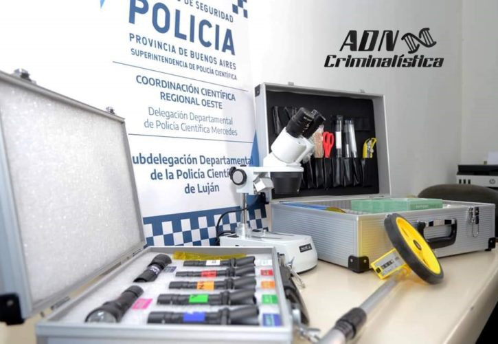 Inauguration of the Luján Scientific Police with DNA forensic equipment Criminalistics
