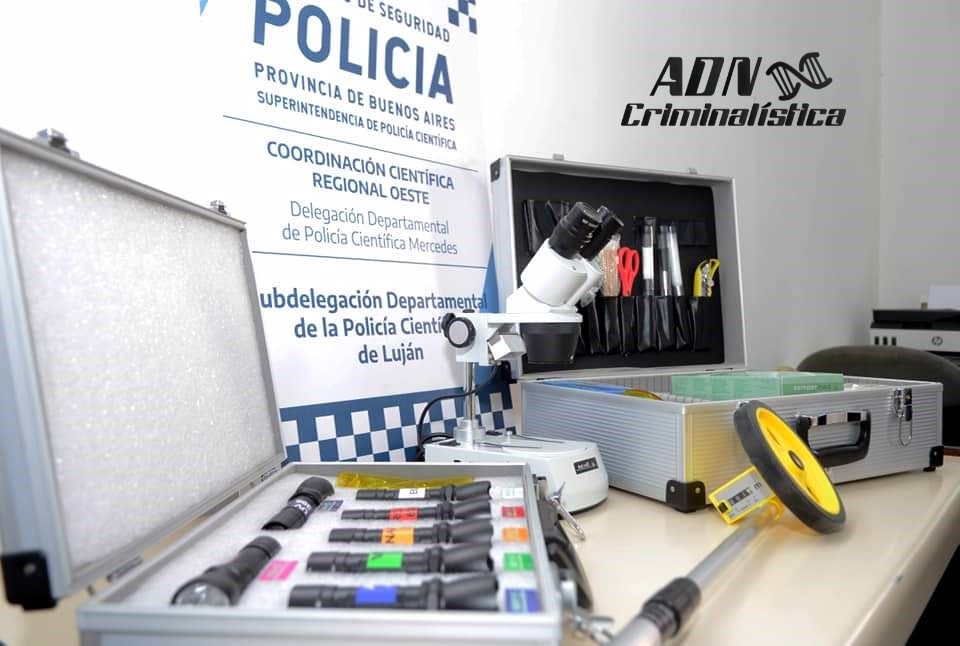 Inauguration of the Luján Scientific Police with DNA forensic equipment Criminalistics