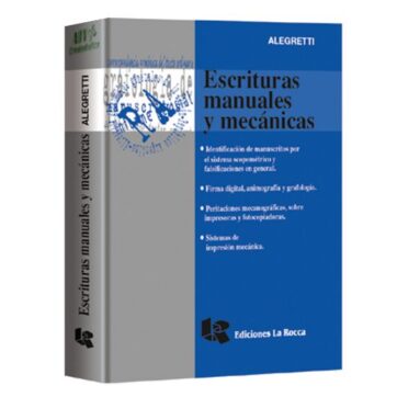 Escrituras Manuales y Mecánicas - Alegretti