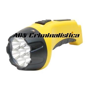 Linterna recargable USB de 7 LEDs