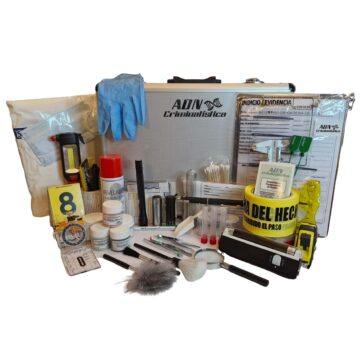 Maletín Completo de Investigación de Escena del Hecho