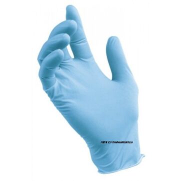 Caja de guantes de nitrilo azules x100 unidades