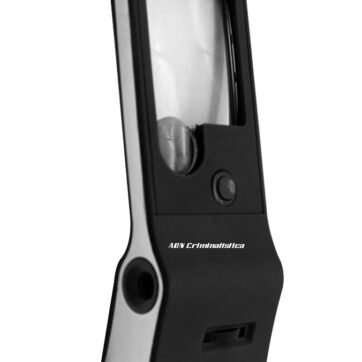 Lupa-Microscopio 3x 10x 55x con 4 iluminaciones LED y UV