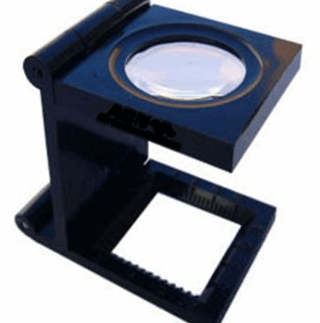 Lupa cuentahilos 6x 26mm. plástico