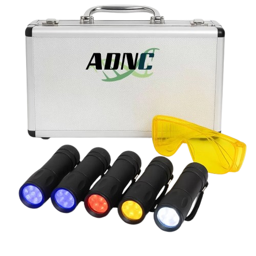 Maletín básico de luces forenses