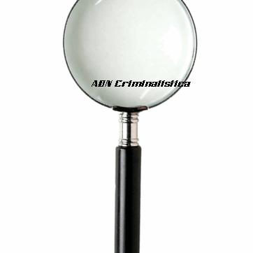 Lupa de mano con lente de cristal 3x 90 mm