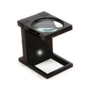 Lupa cuentahilos 3x con luz LED blanca