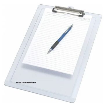 Portablock de acrílico tamaño oficio