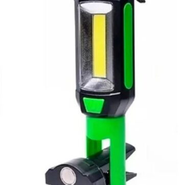 Doble Linterna multifunción LED con accesorios de seguridad