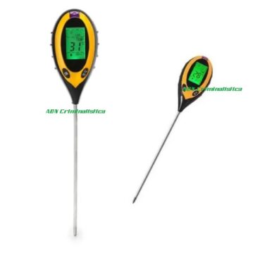Medidor digital de PH en suelo, humedad, luz y temperatura (4 en 1)