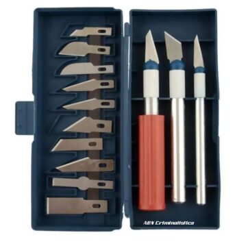 Juego de 13 piezas para corte tipo bisturís