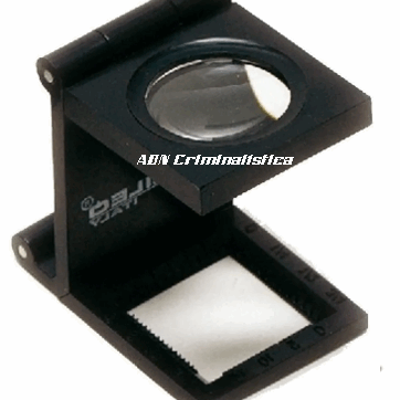 Lupa cuentahilos 8x 21 mm. plástico