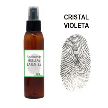 Revelador en spray de cristal violeta para huellas latentes