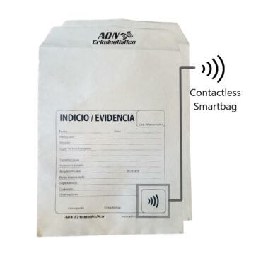 Bolsas para evidencia inteligentes 'Smartbag' con chip sin contacto