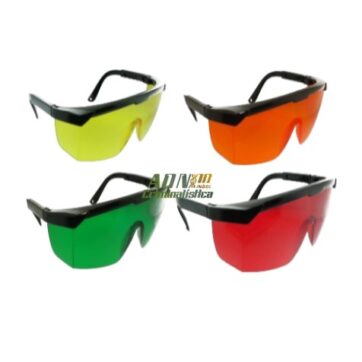 Lentes con filtros para luces forenses (diferentes colores)