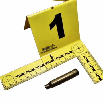 Juego de señaladores plásticos con escalas plegables 1-8 y A-C (11 un.)