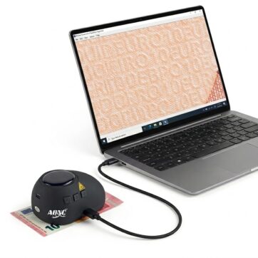 Mini detector multiespectral 30x-50x y cámara integrada USB