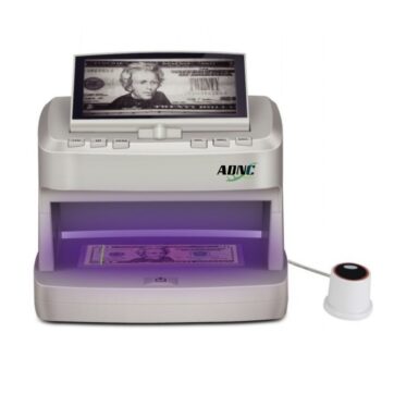 Detector de falsificaciones con luz UV/IR/WM/WL/MG con pantalla y cámara externa