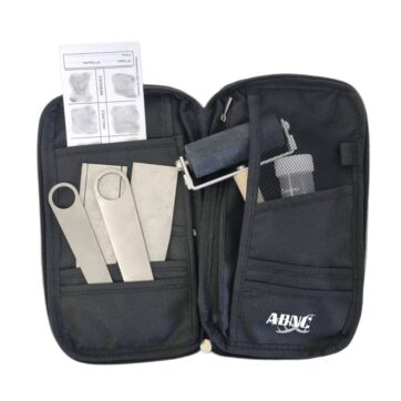 Kit de necropapiloscopía en estuche