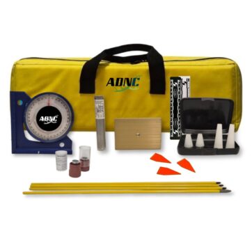 Kit profesional de trayectoria balística con láser