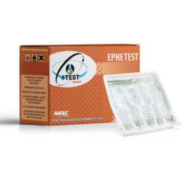 Ephetest - Reactivo orientativo para identificación de efedrina y derivados en ampolla (10 un.)