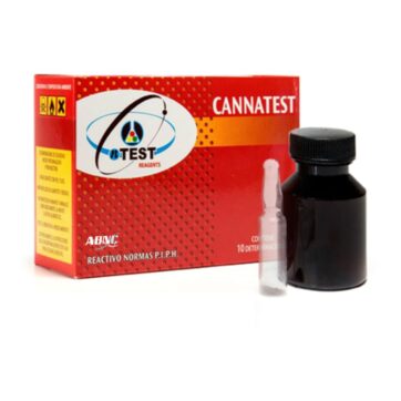 Cannatest - Reactivo orientativo para identificación de Marihuana en Ampollas (10 un.)