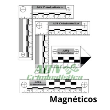Juego de testigos métricos magnéticos resistentes al agua x4 un.
